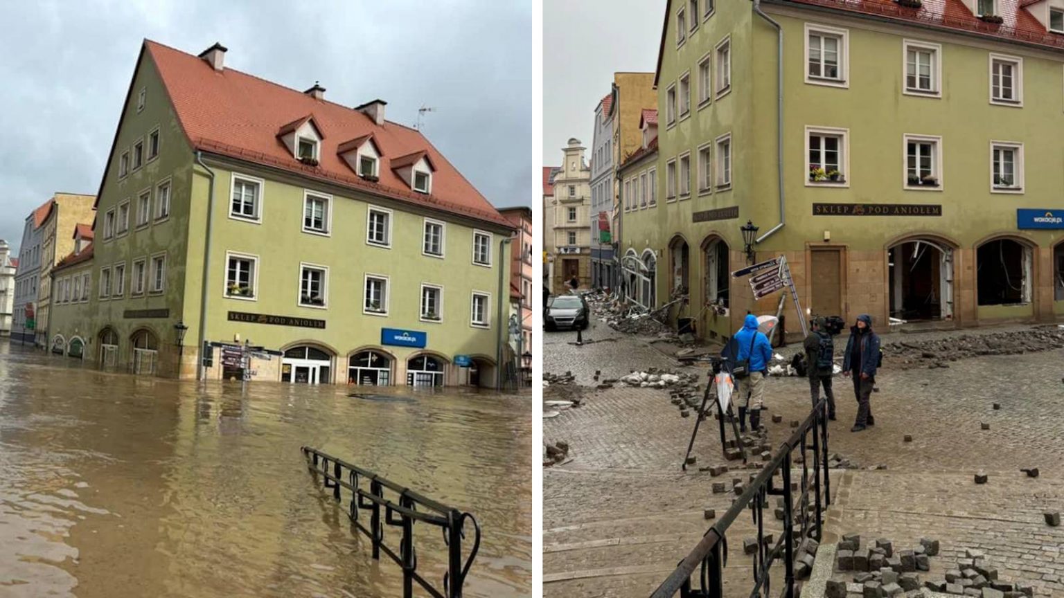 klodzko-po-powodzi:-woda-opadla,-skala-zniszczen-zaskakuje