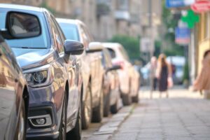 samochod parking mandat parkowanie